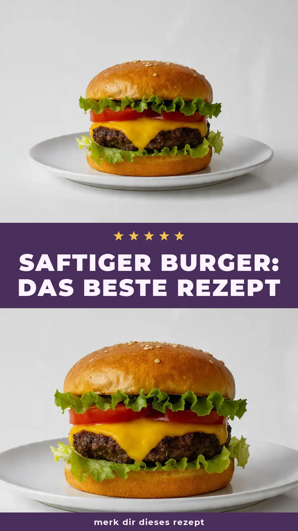 Save Best Burger Recipe to Pinterest