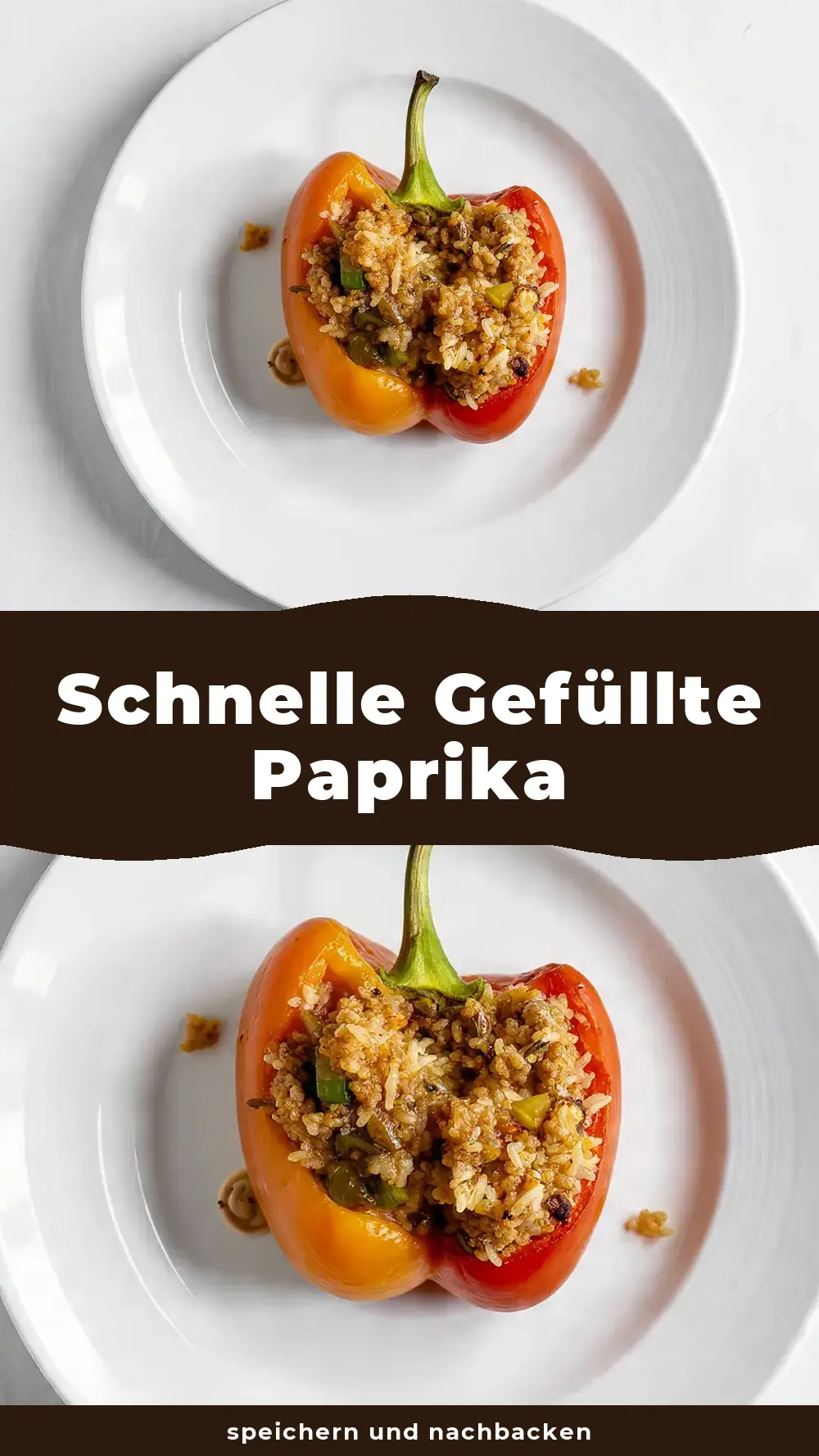 Save Quick Stuffed Peppers Recipe to Pinterest