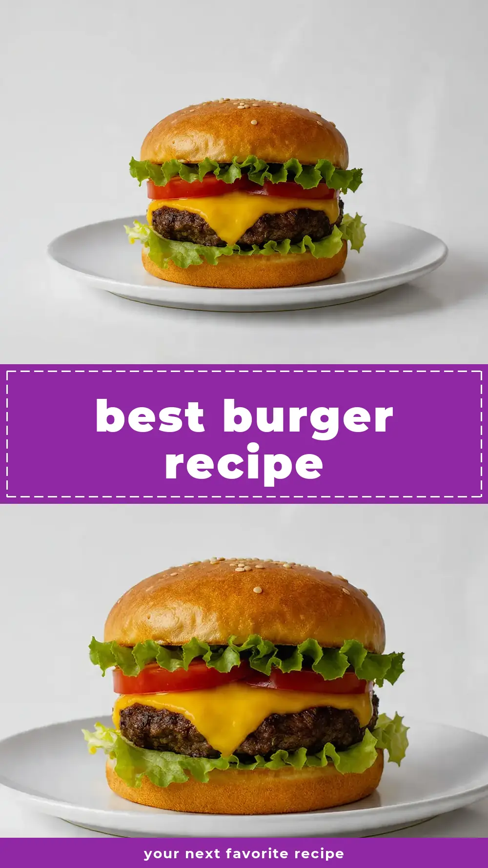 Save Best Burger Recipe to Pinterest