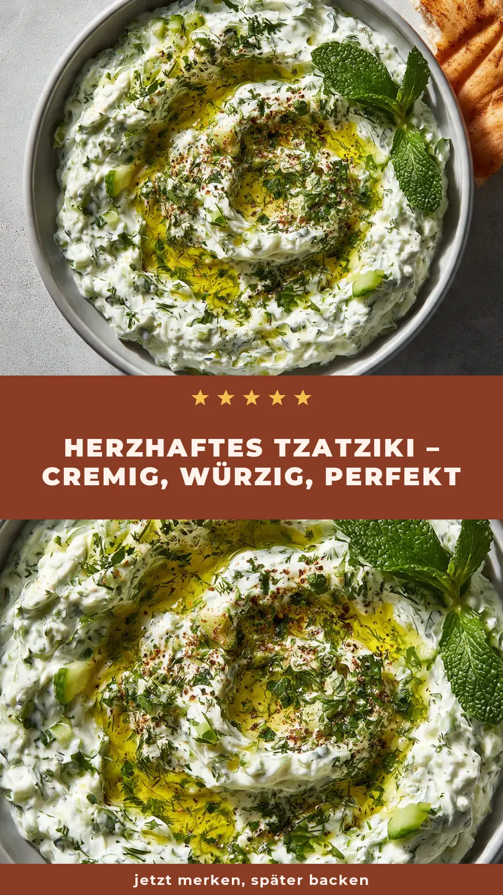 Save Hearty Tzatziki Recipe to Pinterest