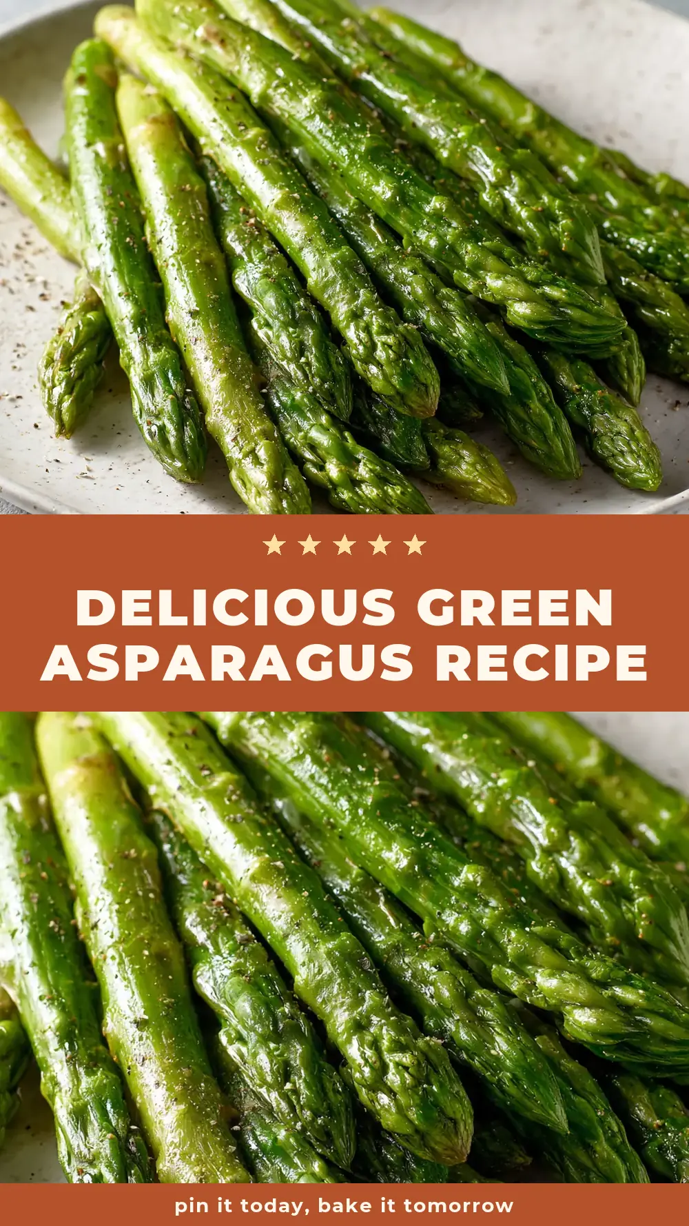Save Delicious Green Asparagus Recipe to Pinterest