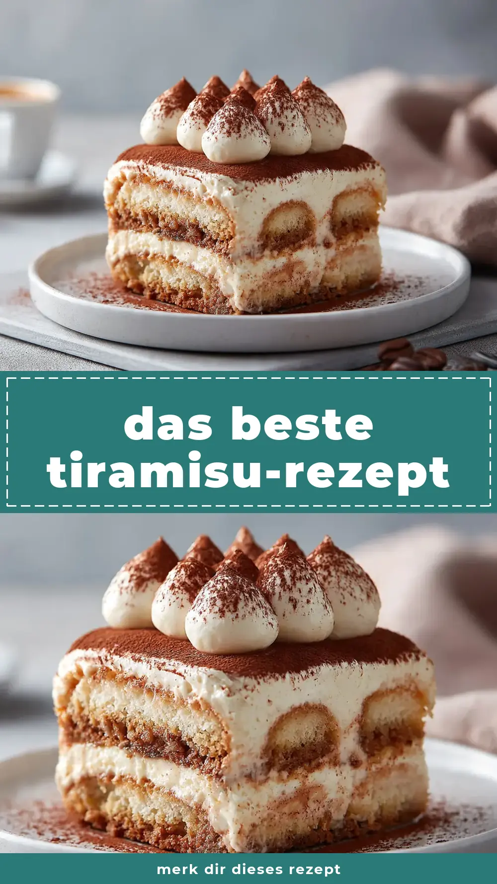 Save Best Tiramisu Recipe to Pinterest