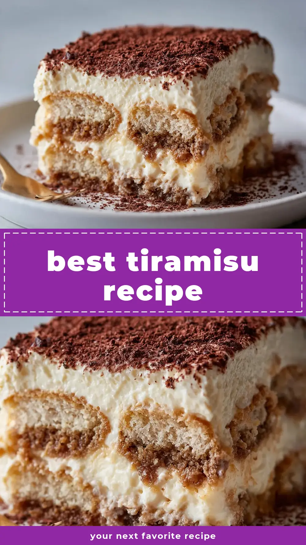 Save Best Tiramisu Recipe to Pinterest