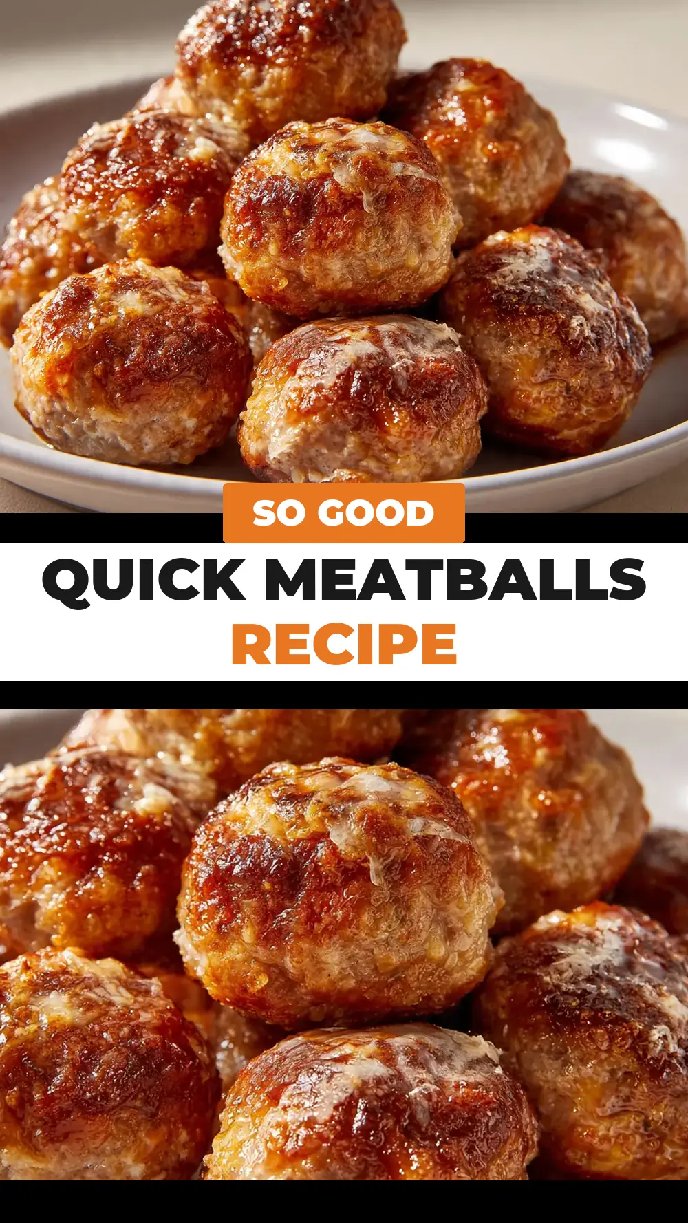 Save Quick Meatballs Recipe to Pinterest