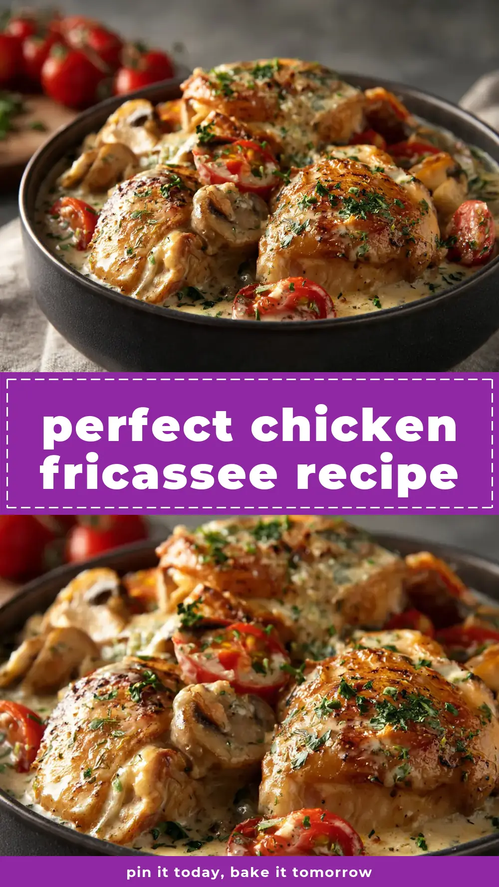 Save Perfect Chicken Fricassee Recipe to Pinterest
