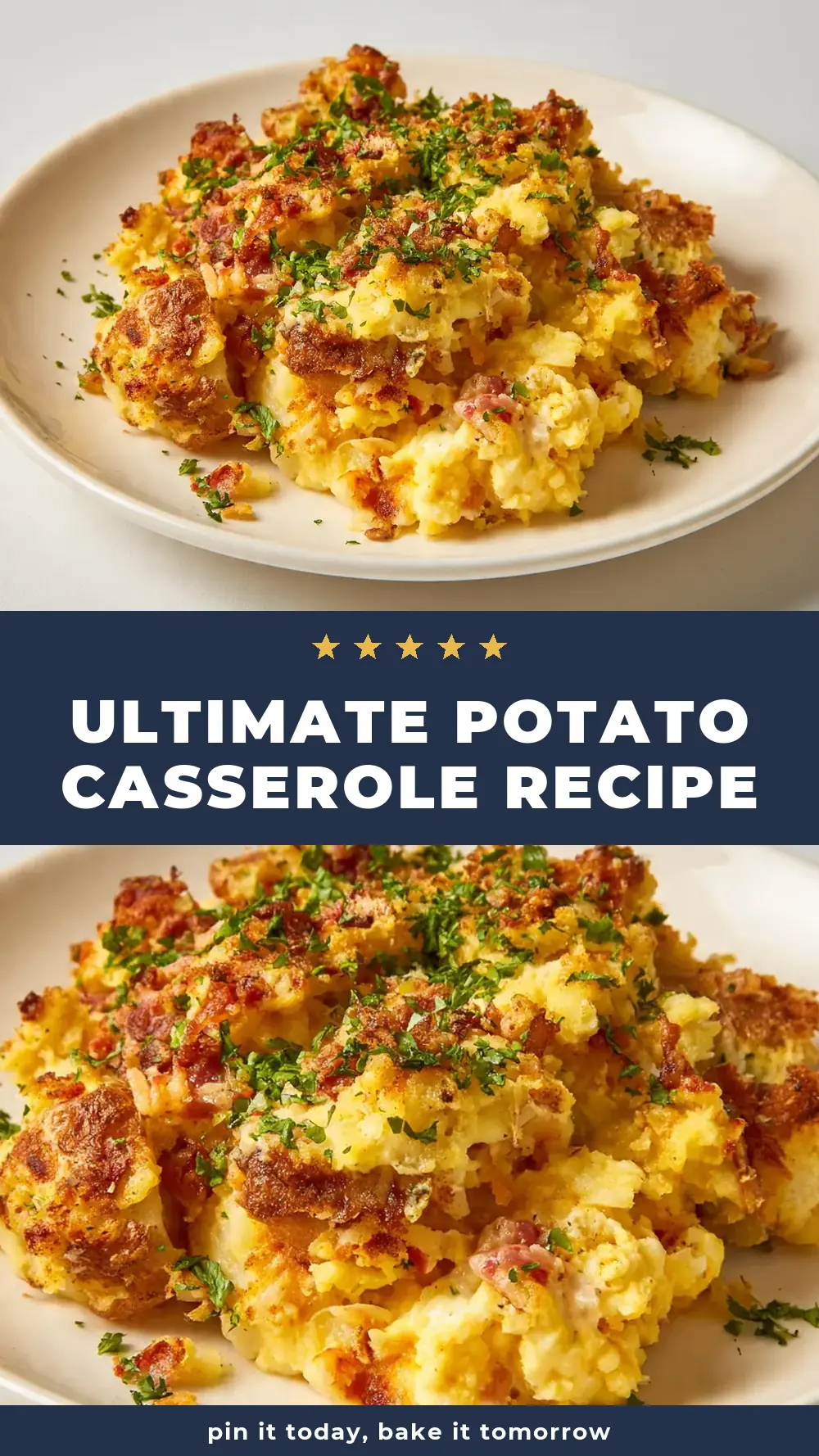 Save Ultimate Potato Casserole Recipe to Pinterest