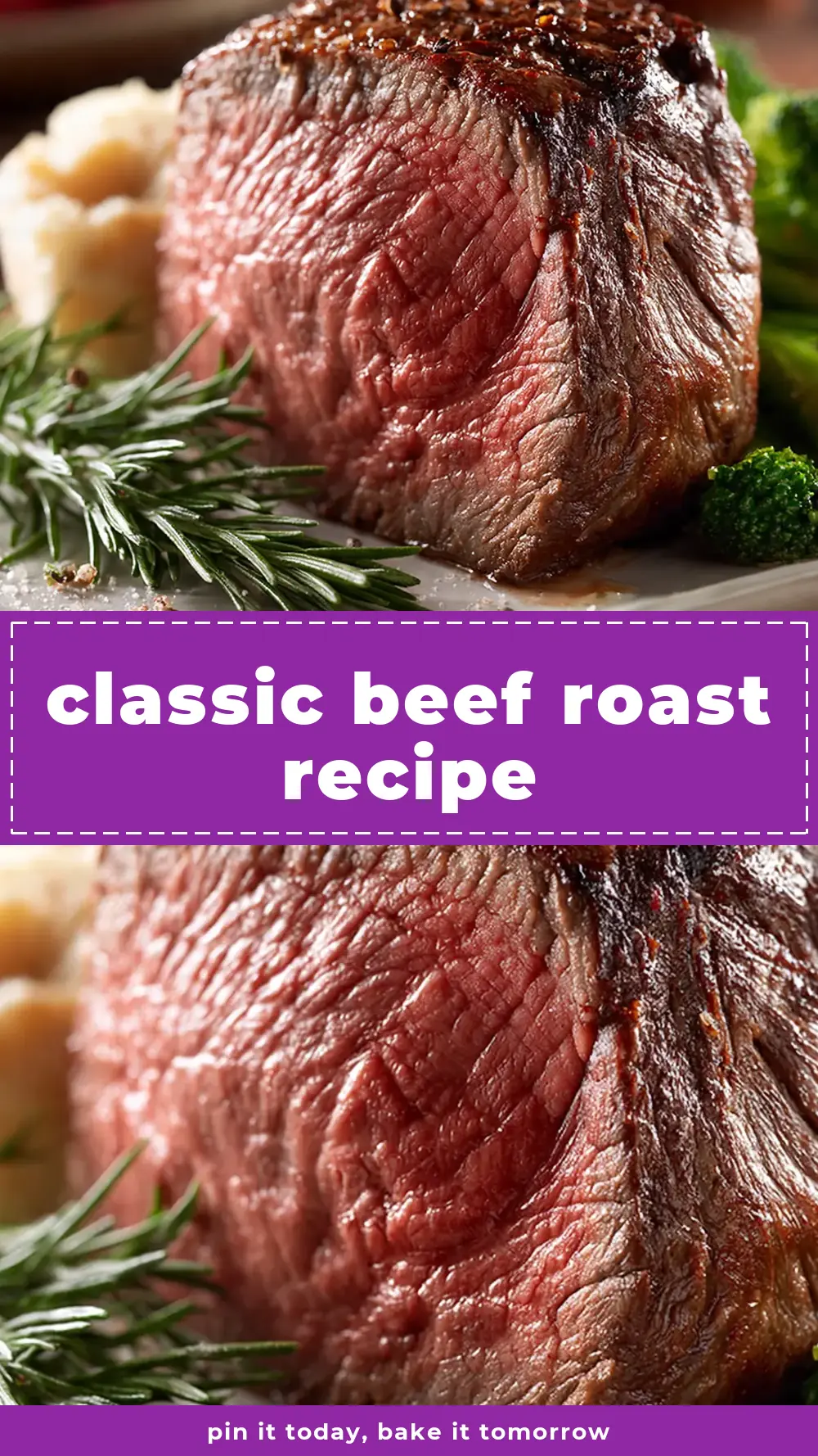 Save Classic Beef Roast Recipe to Pinterest