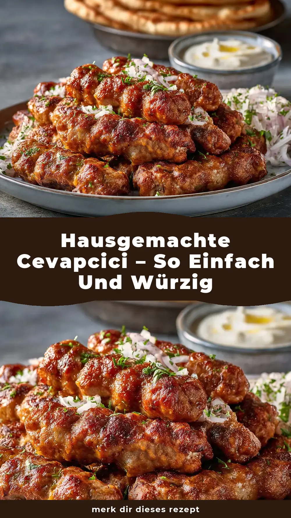 Save Homemade Cevapcici Recipe to Pinterest