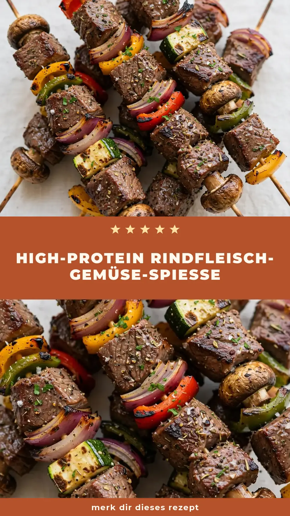 Save High-Protein Beef and Vegetable Skewers to Pinterest