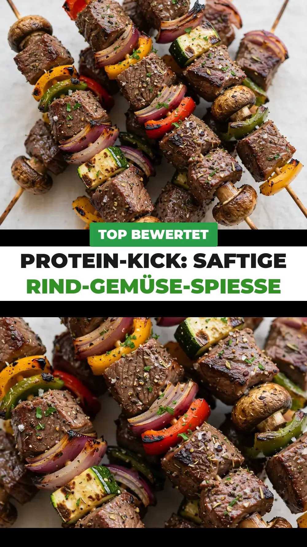 Save High-Protein Beef and Vegetable Skewers to Pinterest