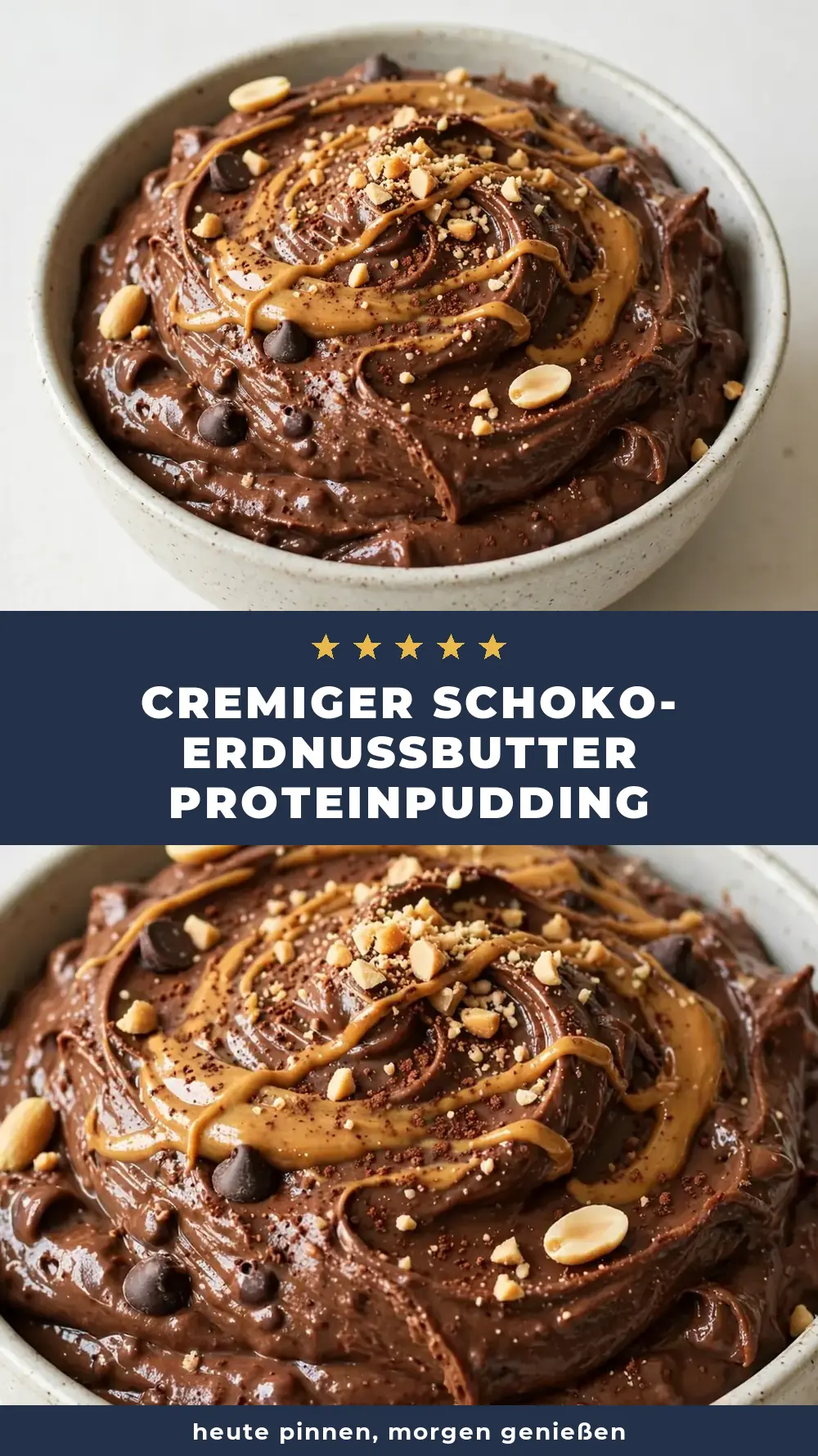 Save High-Protein Chocolate Peanut Butter Protein Pudding to Pinterest