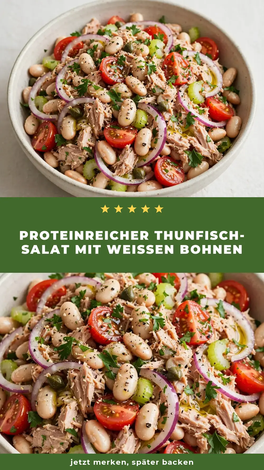 Save High-Protein Tuna and White Bean Salad to Pinterest