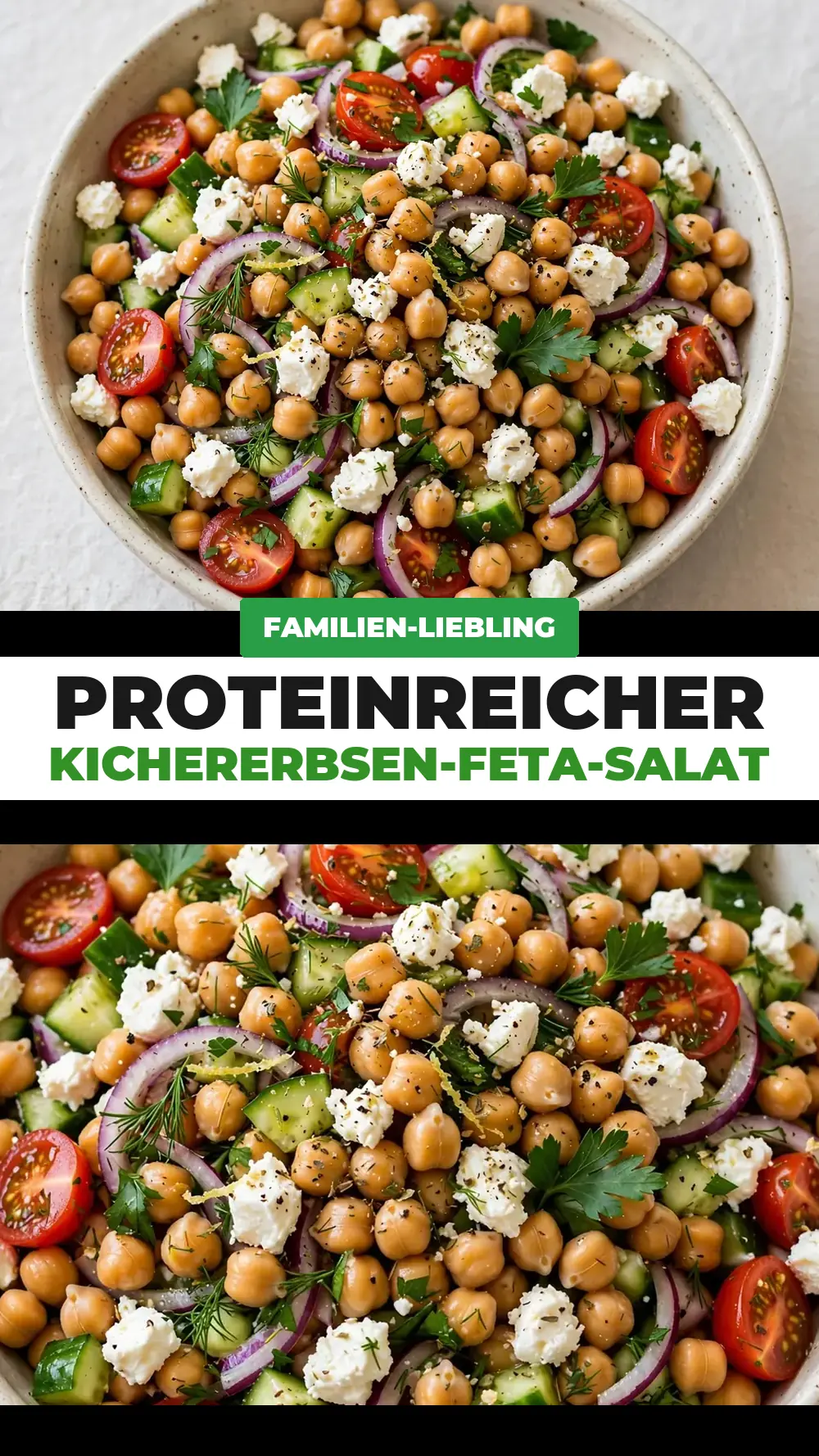 Save High-Protein Chickpea and Feta Salad to Pinterest