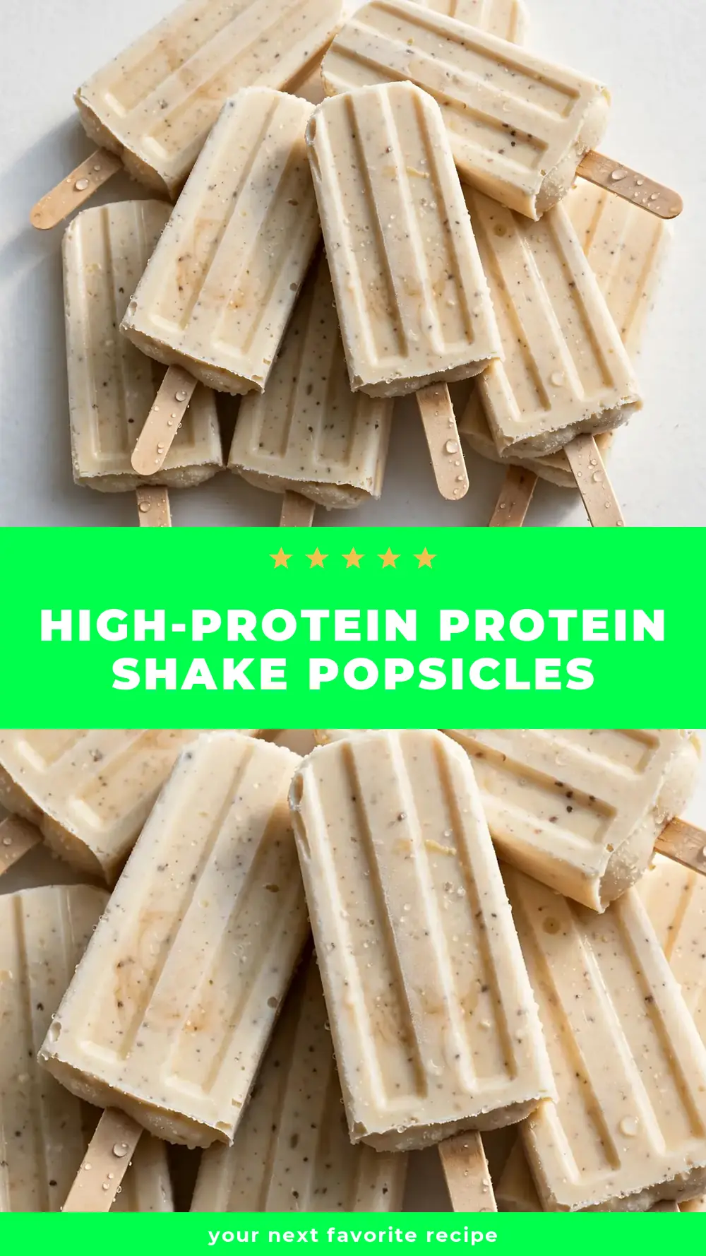 Save High-Protein Protein Shake Popsicles to Pinterest