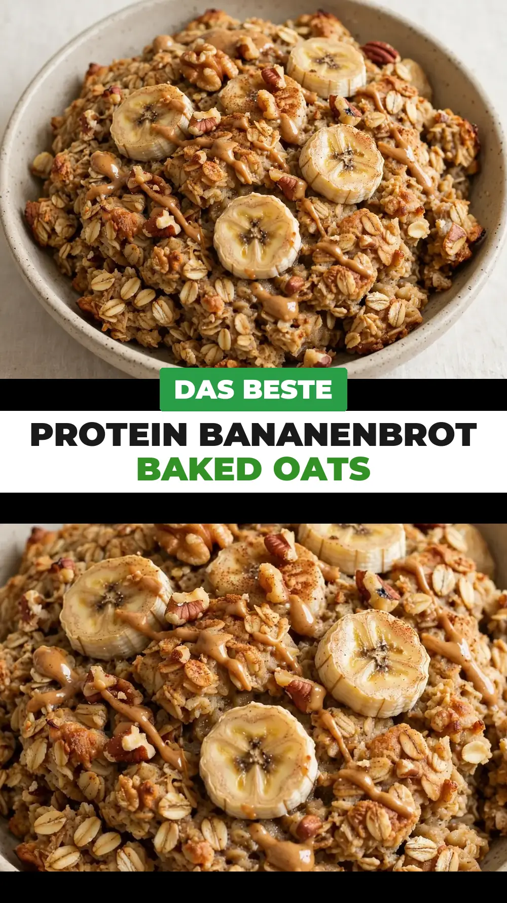 Save Protein Banana Bread Baked Oats to Pinterest