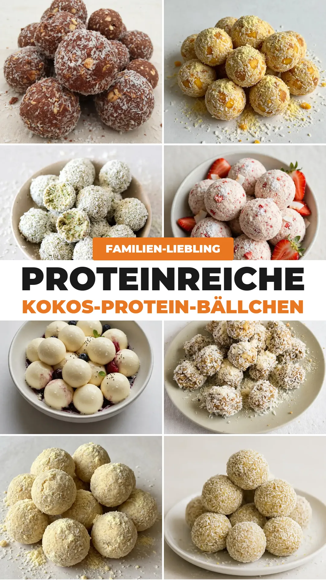 Save High-Protein Coconut Protein Bites to Pinterest