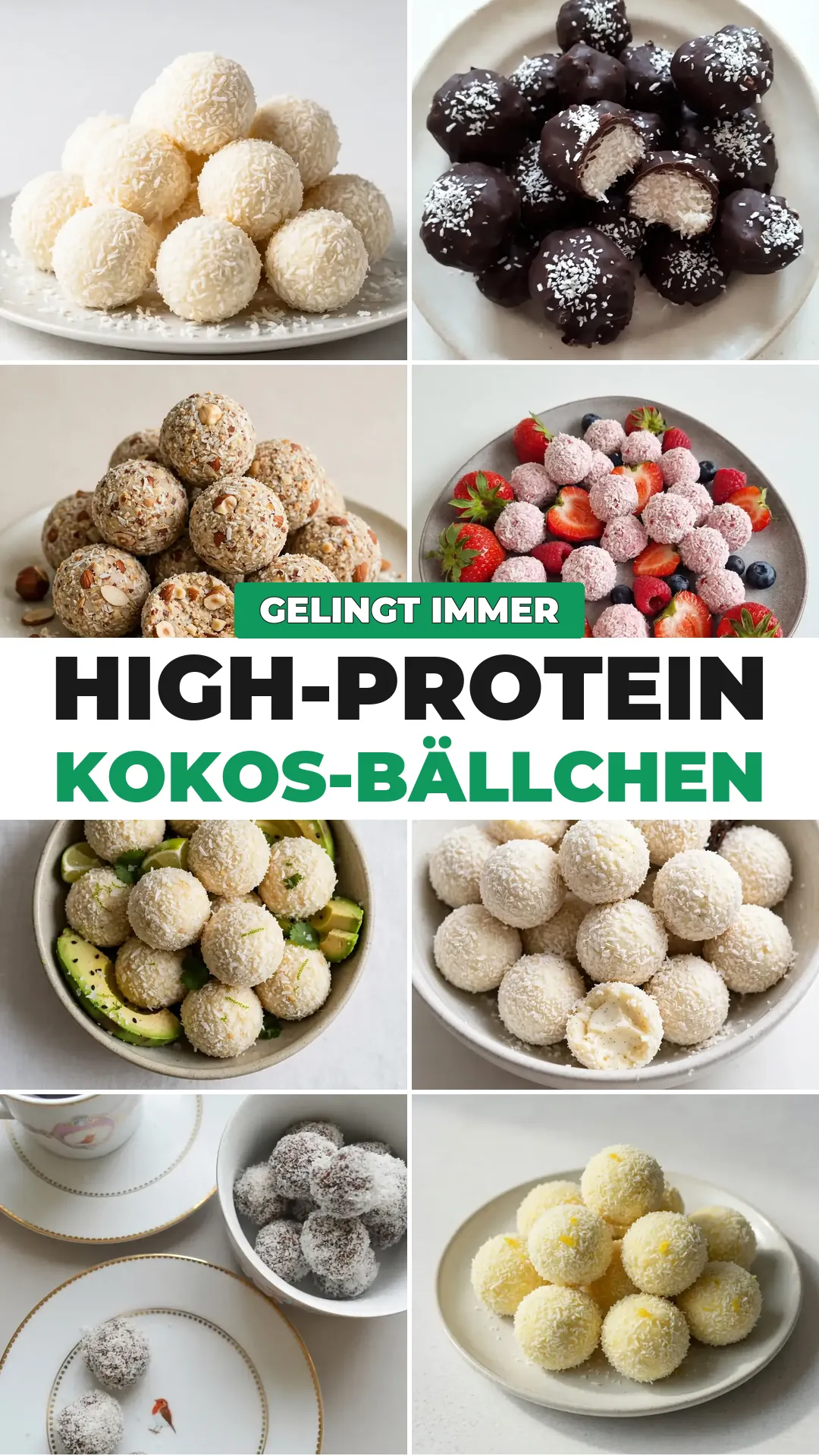 Save High-Protein Coconut Protein Bites to Pinterest
