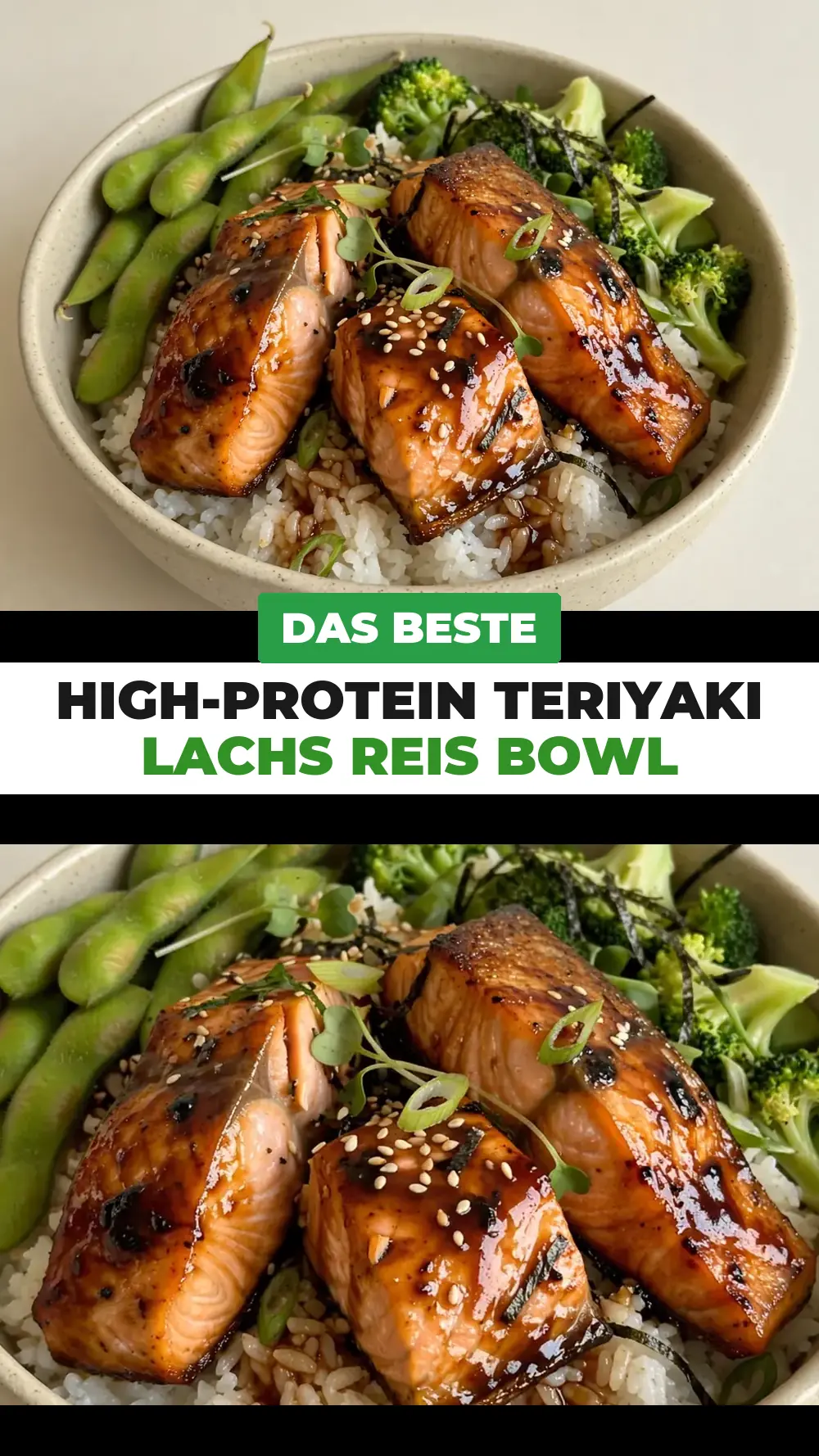 Save High-Protein Teriyaki Salmon Rice Bowl to Pinterest
