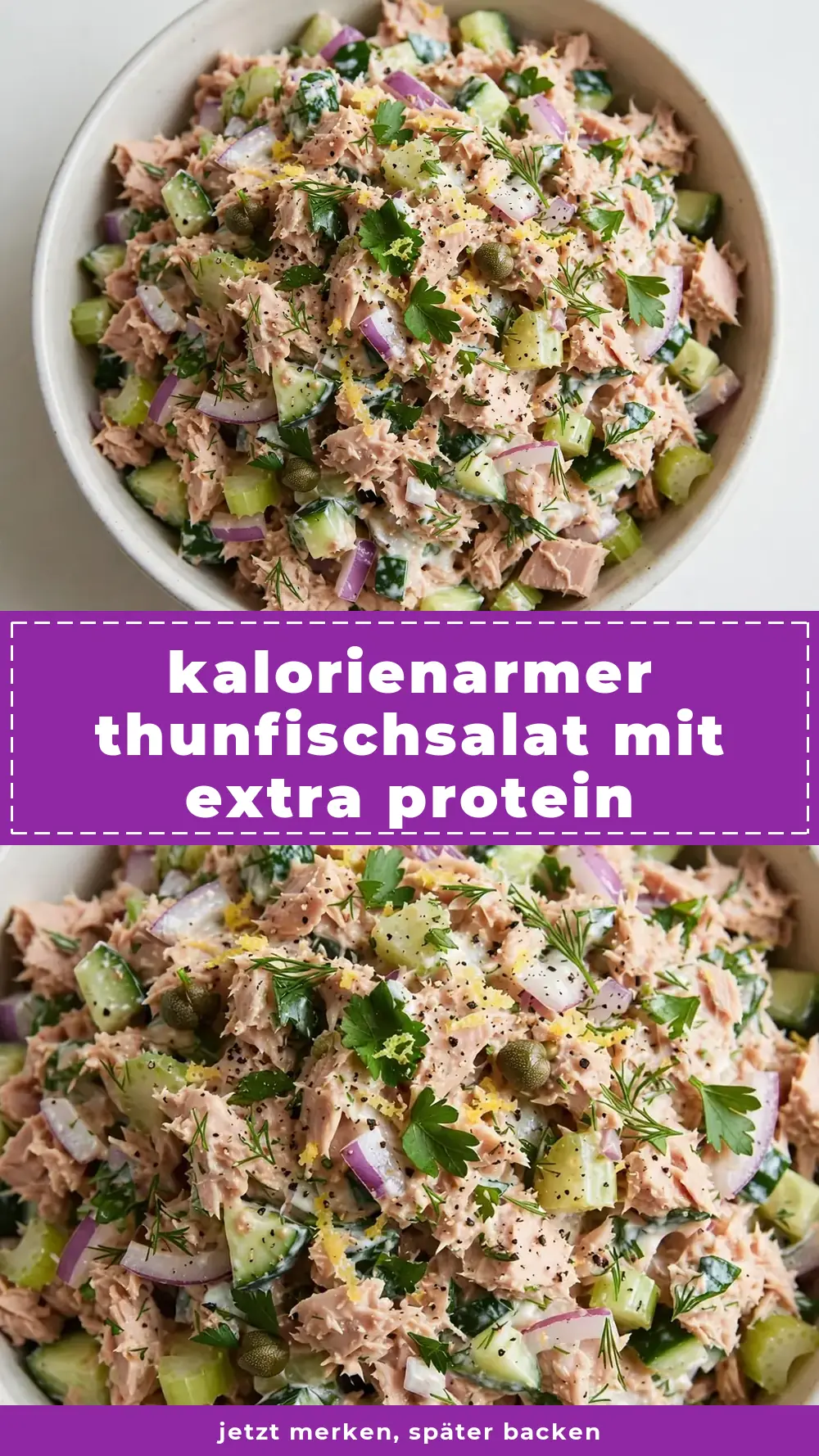 Save Low-Calorie High-Protein Tuna Salad to Pinterest