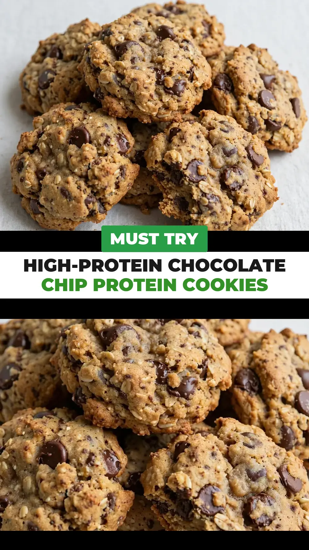 Save High-Protein Chocolate Chip Protein Cookies to Pinterest
