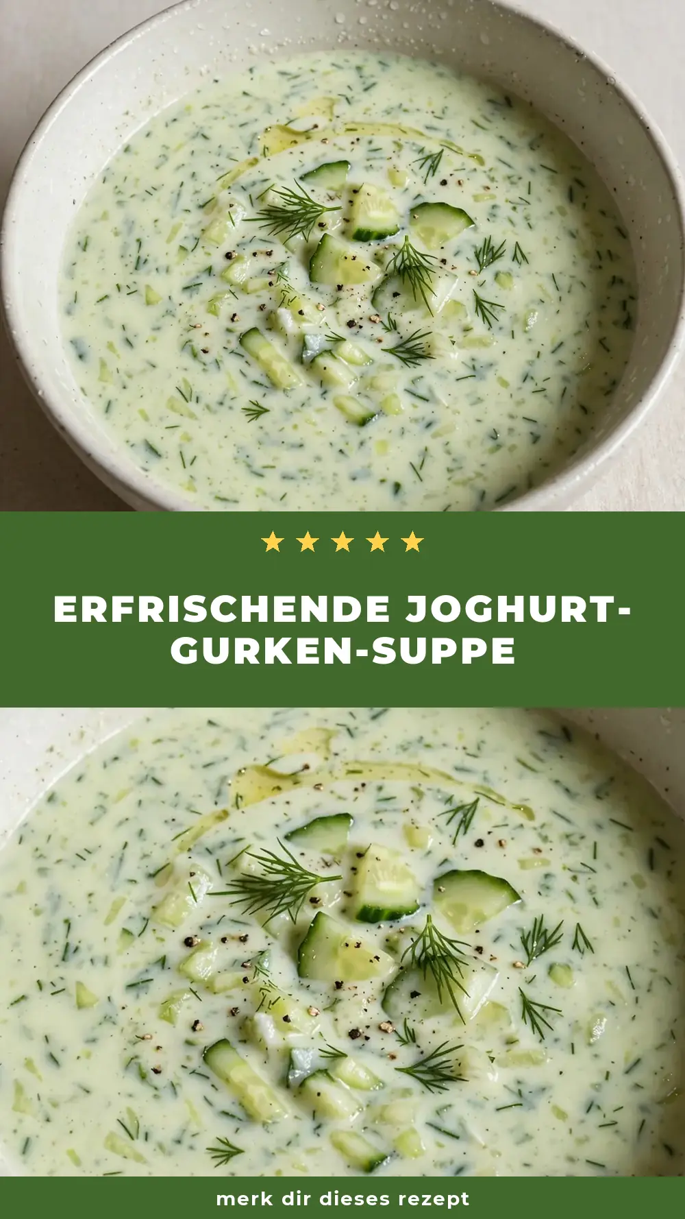 Save kalte joghurt gurken suppe to Pinterest