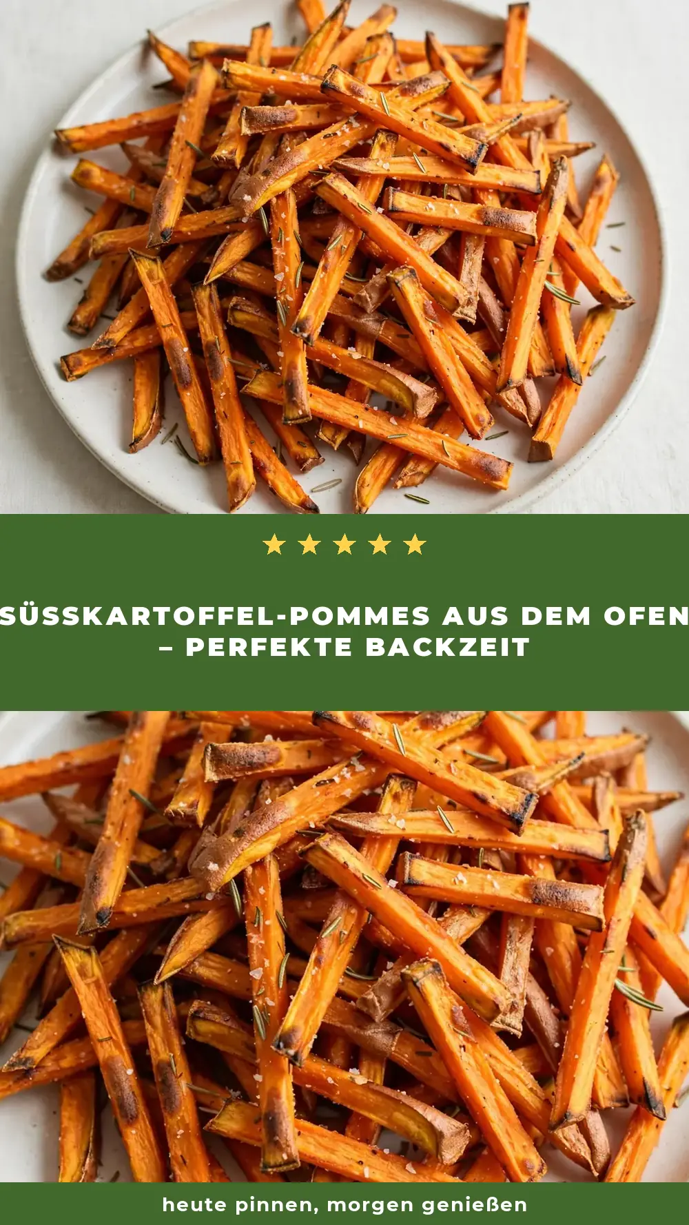 Save süßkartoffel pommes ofen wie lange to Pinterest