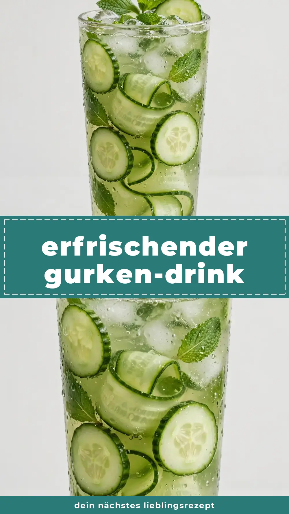 Save erfrischender gurken drink to Pinterest