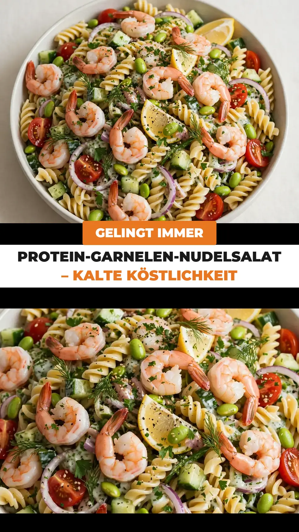 Save protein garnelen nudelsalat kalt to Pinterest