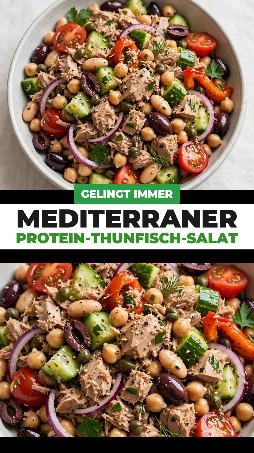Save protein thunfisch salat mediterran to Pinterest