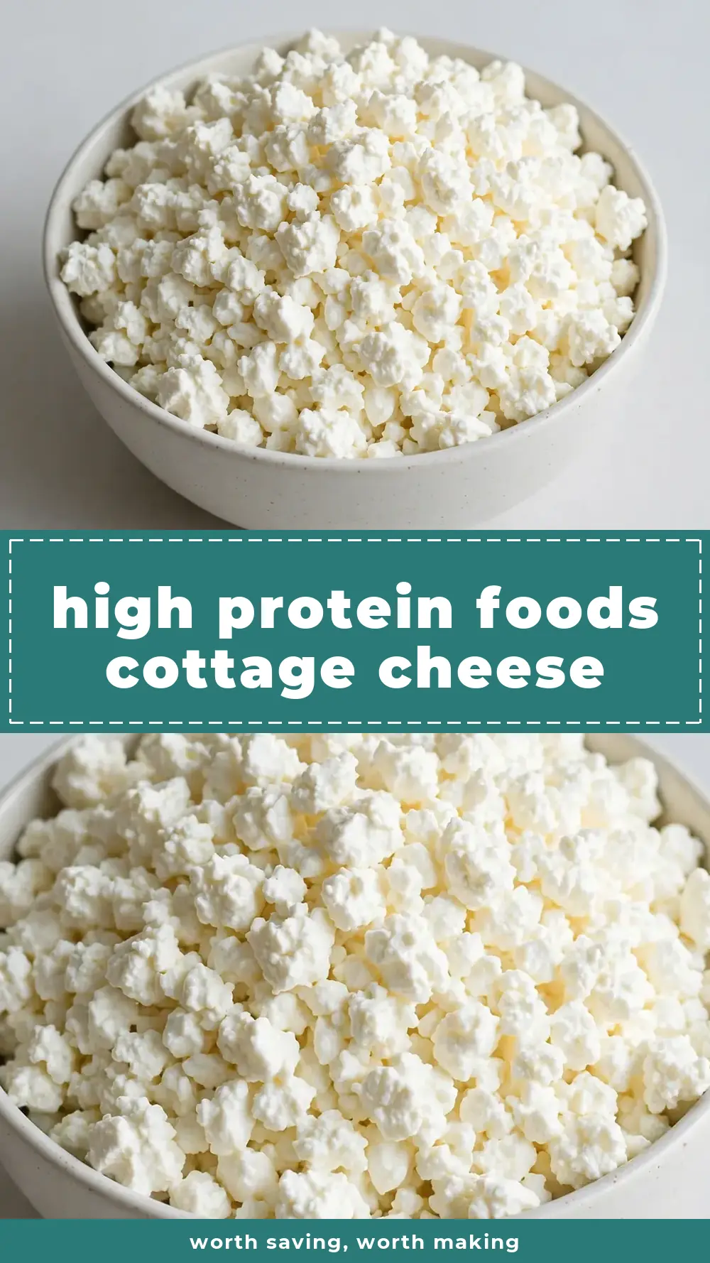 Save high protein foods cottage cheese to Pinterest