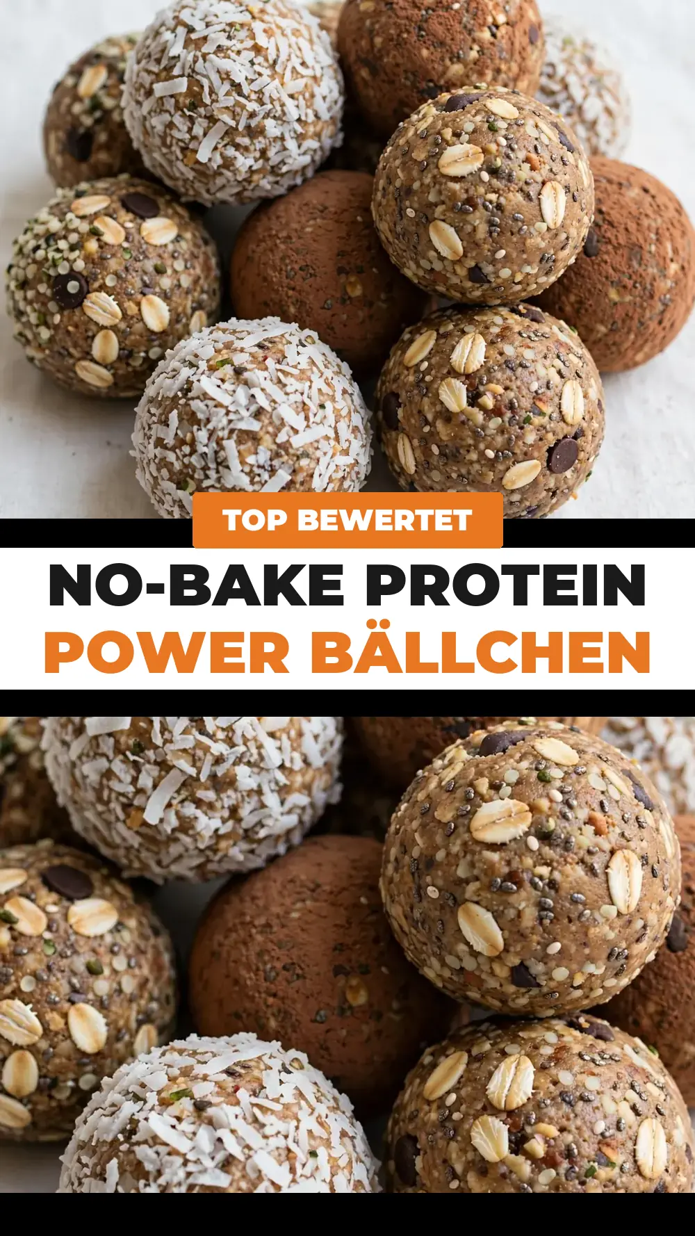 Save no bake protein energy balls to Pinterest