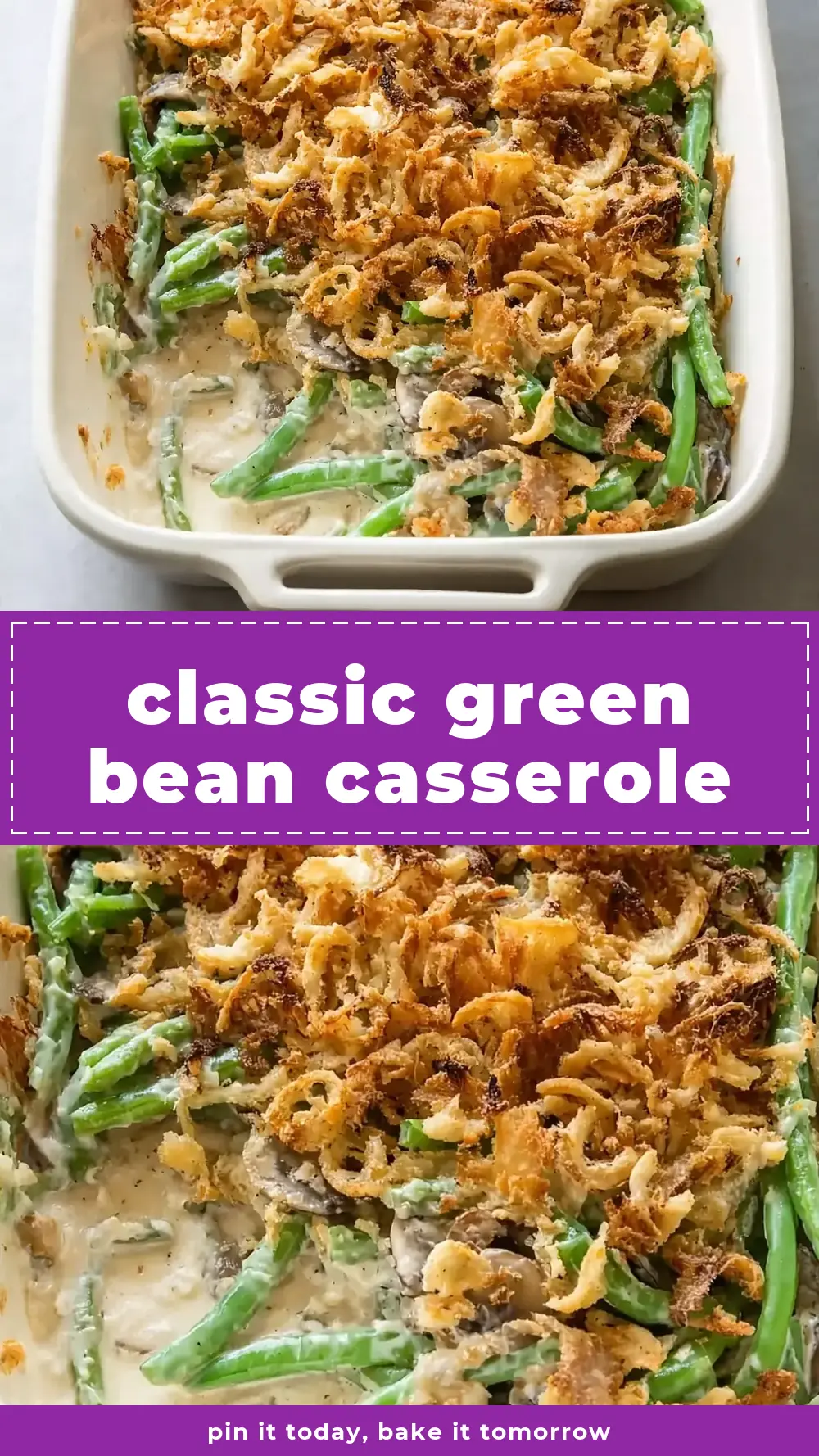 Save Classic Green Bean Casserole to Pinterest