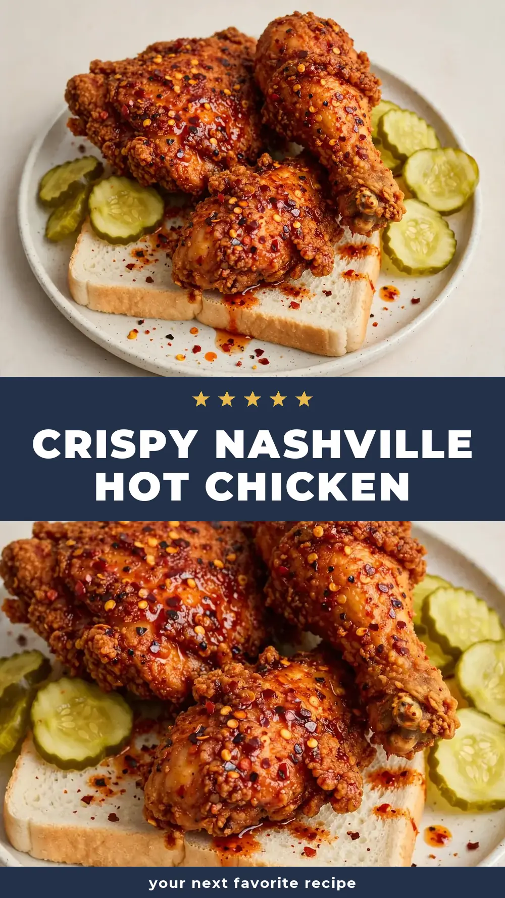 Save Crispy Nashville Hot Chicken to Pinterest