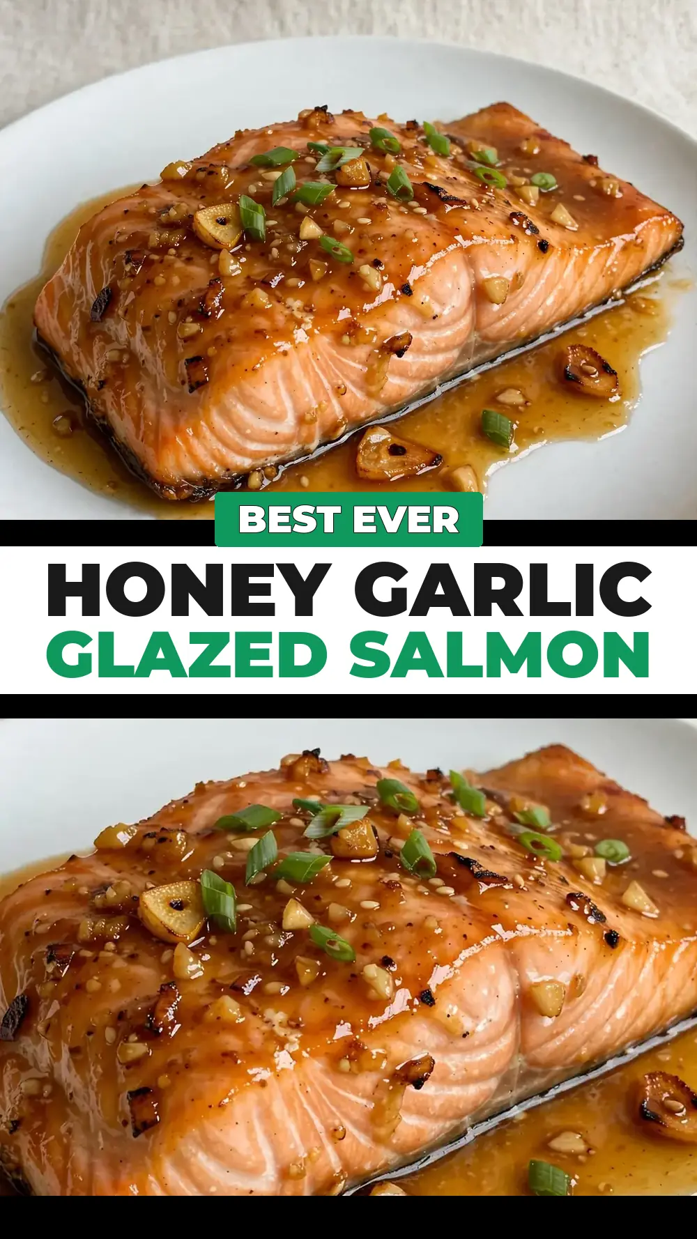 Save Honey Garlic Glazed Salmon to Pinterest