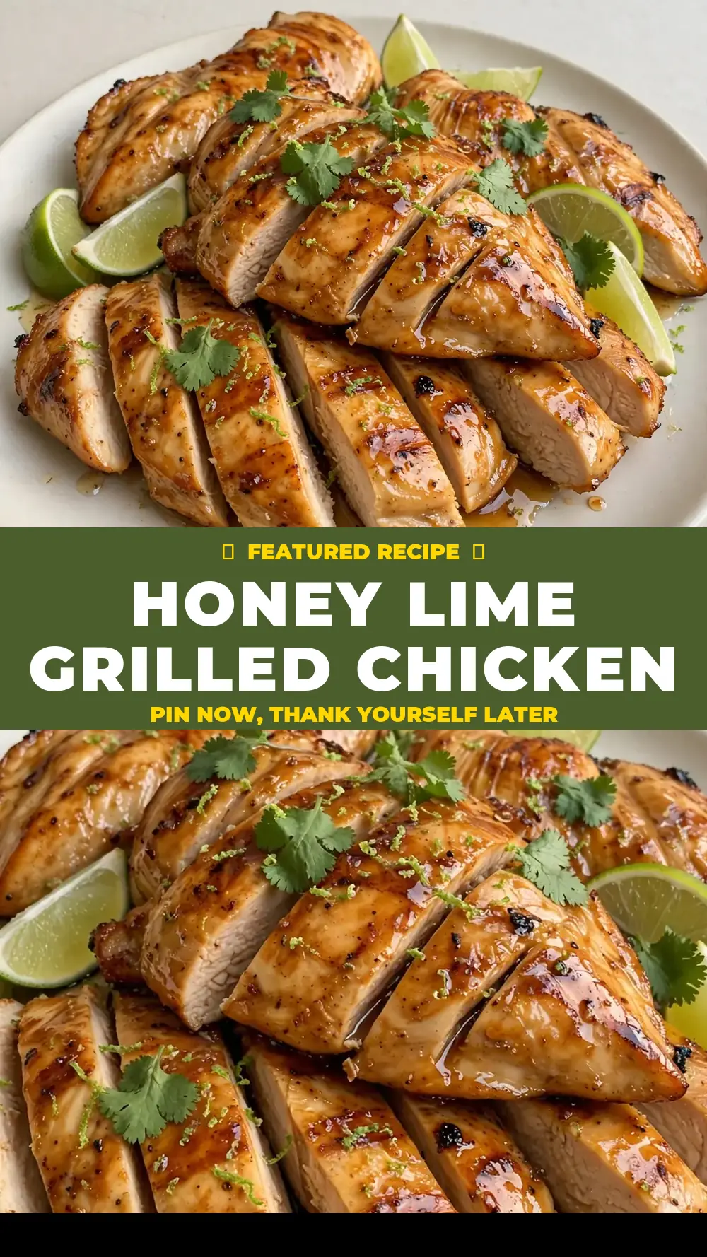 Save Honey Lime Grilled Chicken to Pinterest