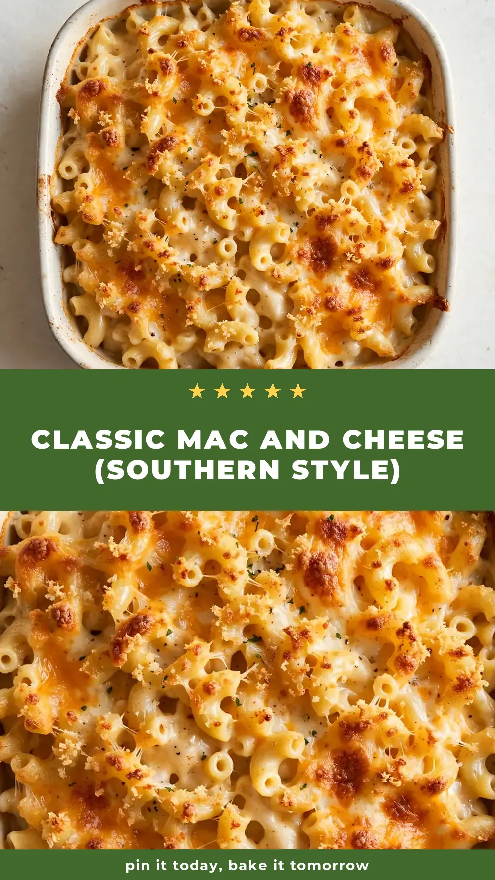 Save Classic Mac and Cheese (Southern Style) to Pinterest