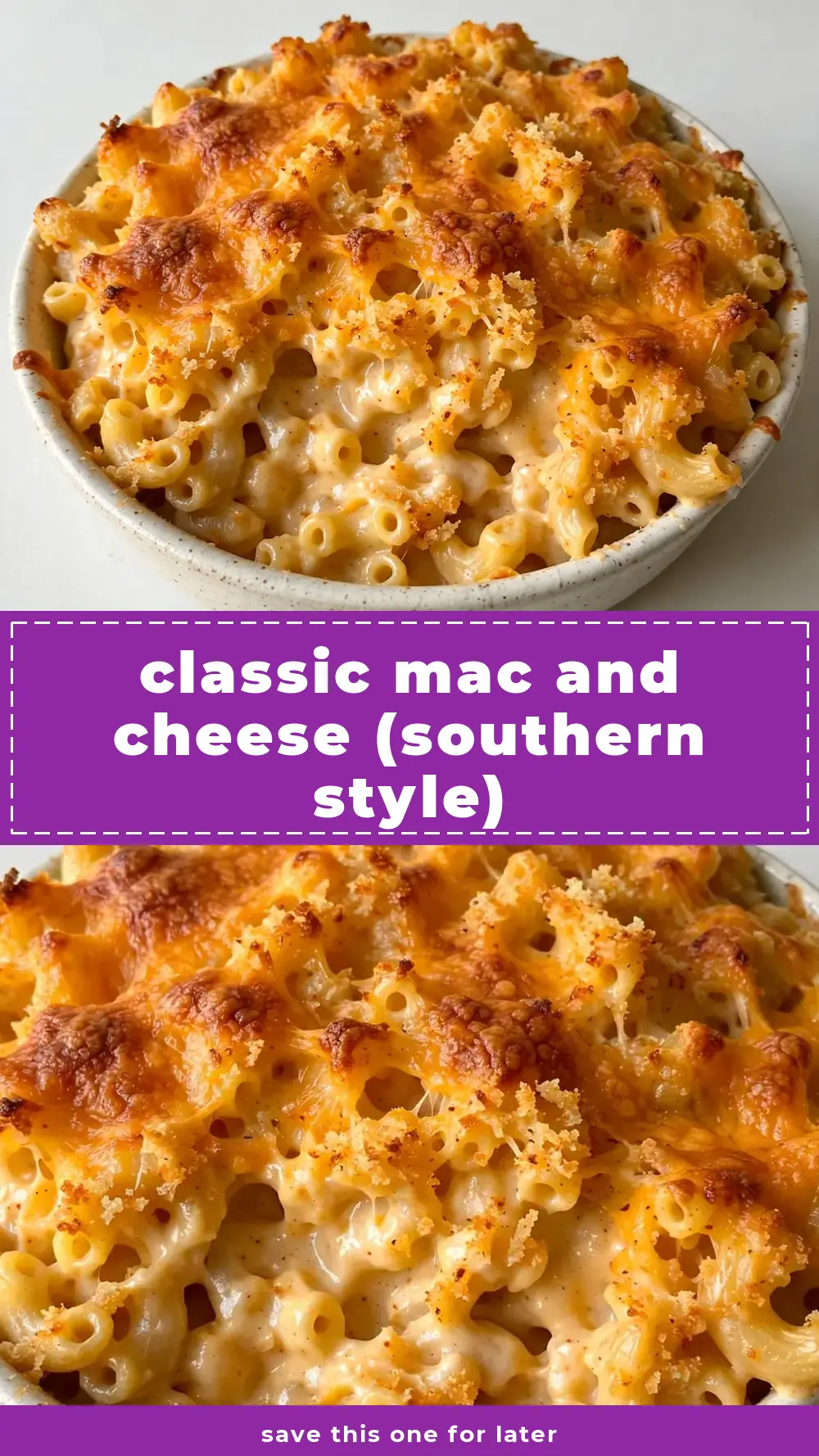 Save Classic Mac and Cheese (Southern Style) to Pinterest