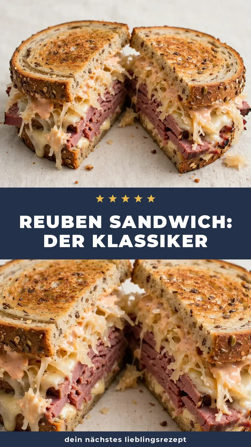 Save Classic Reuben Sandwich to Pinterest