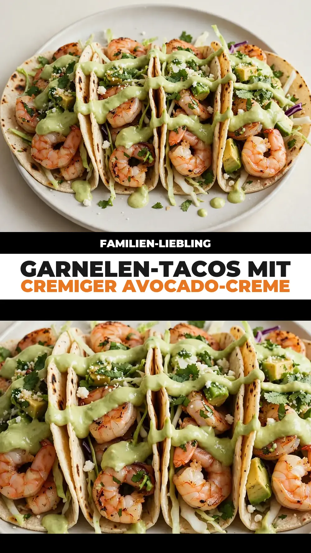 Save Shrimp Tacos with Avocado Cream to Pinterest
