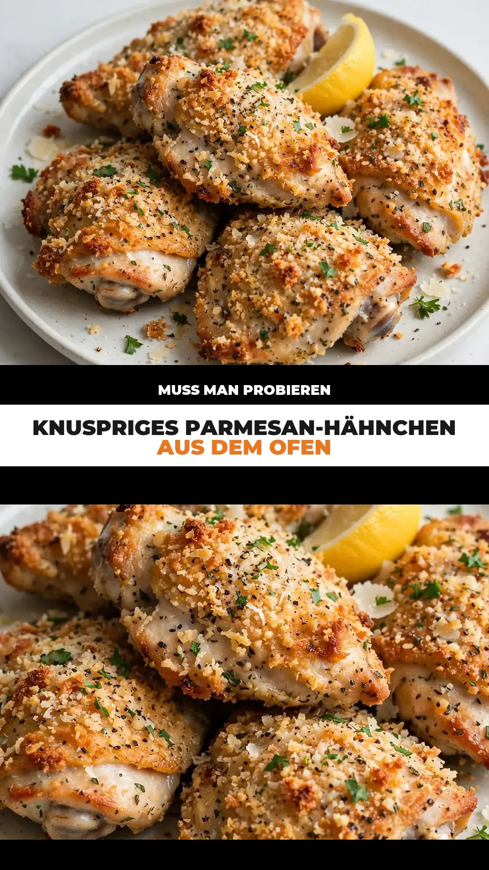 Save Crispy Parmesan Baked Chicken to Pinterest
