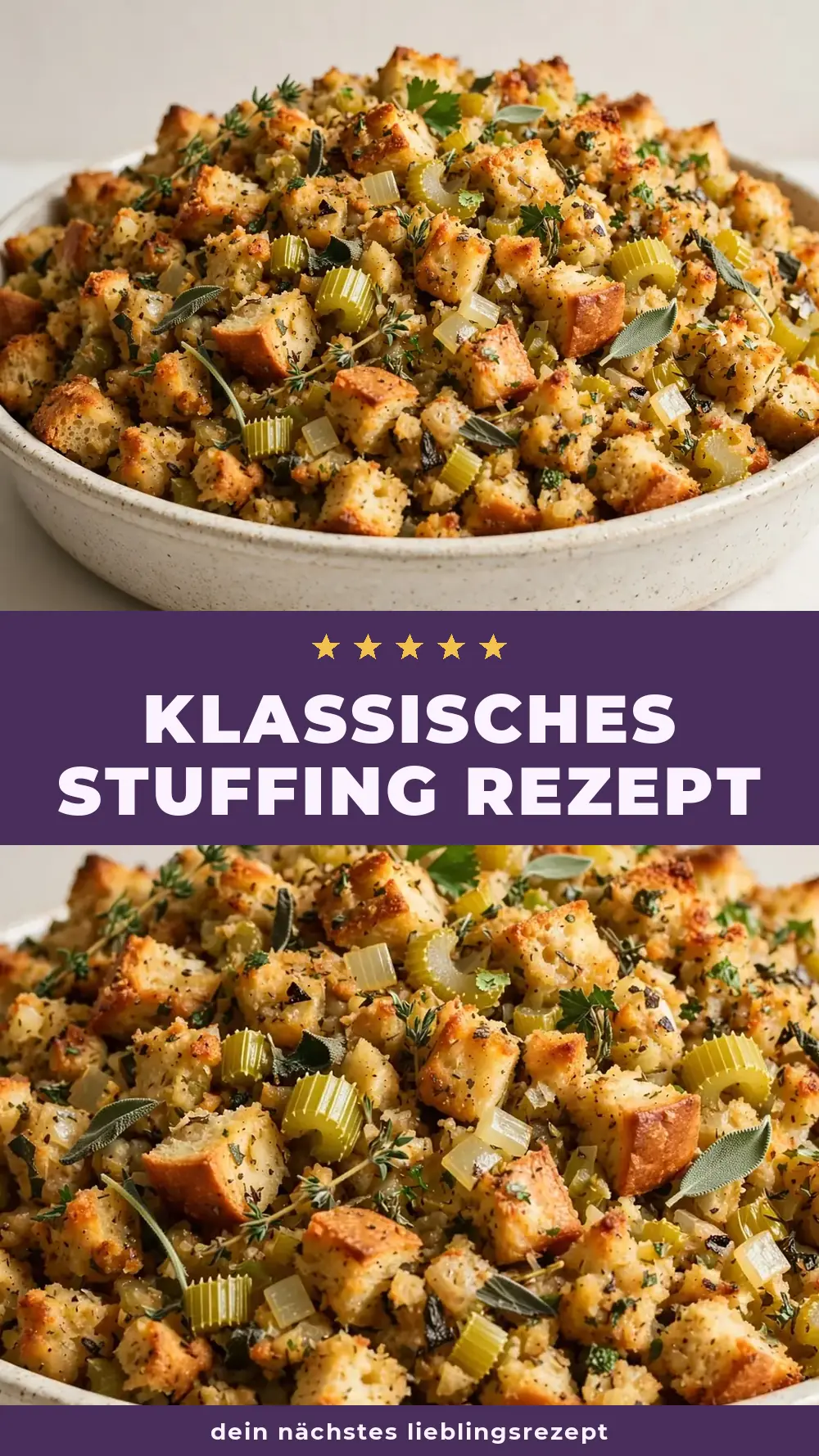 Save Classic Stuffing Recipe to Pinterest