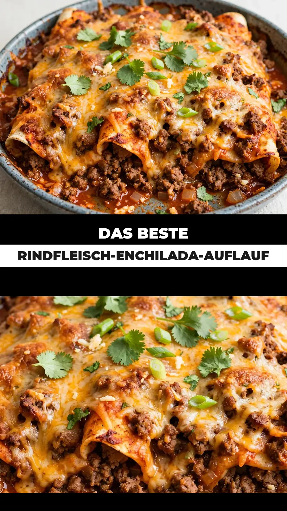 Save Ground Beef Enchilada Casserole to Pinterest