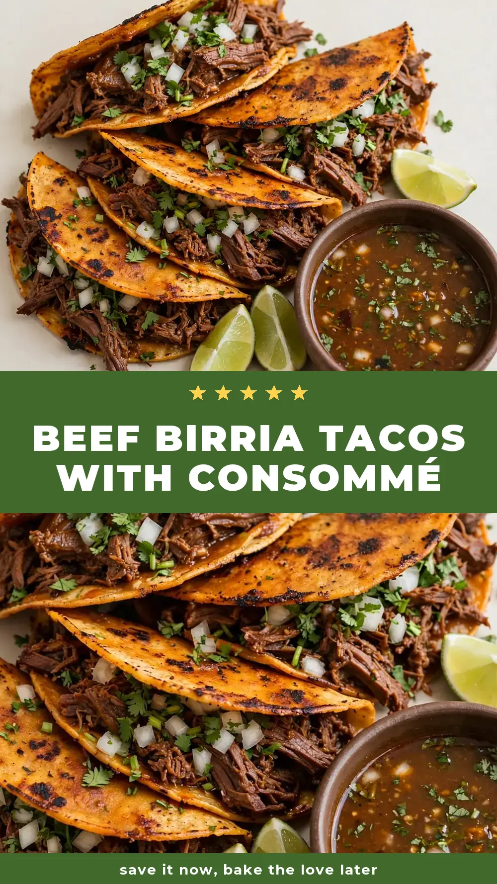 Save Beef Birria Tacos with Consommé to Pinterest