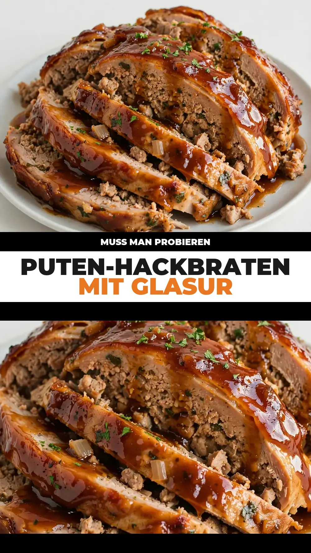 Save Turkey Meatloaf with Glaze to Pinterest