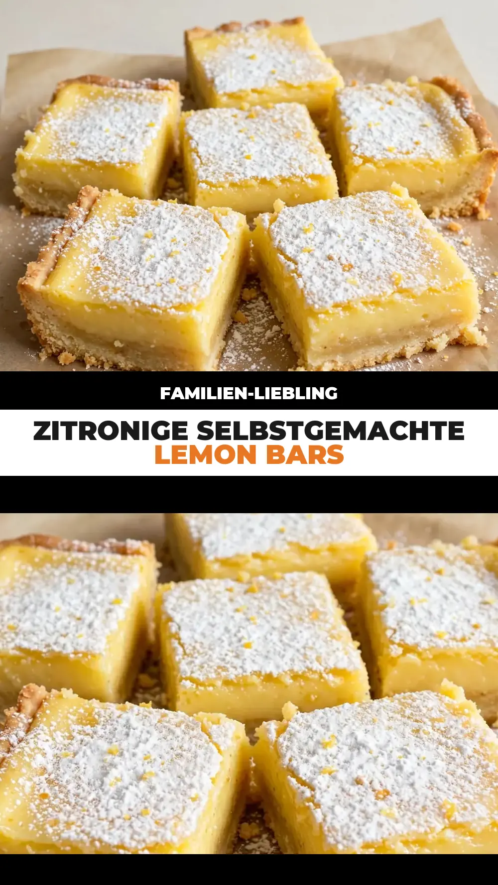 Save Homemade Lemon Bars to Pinterest