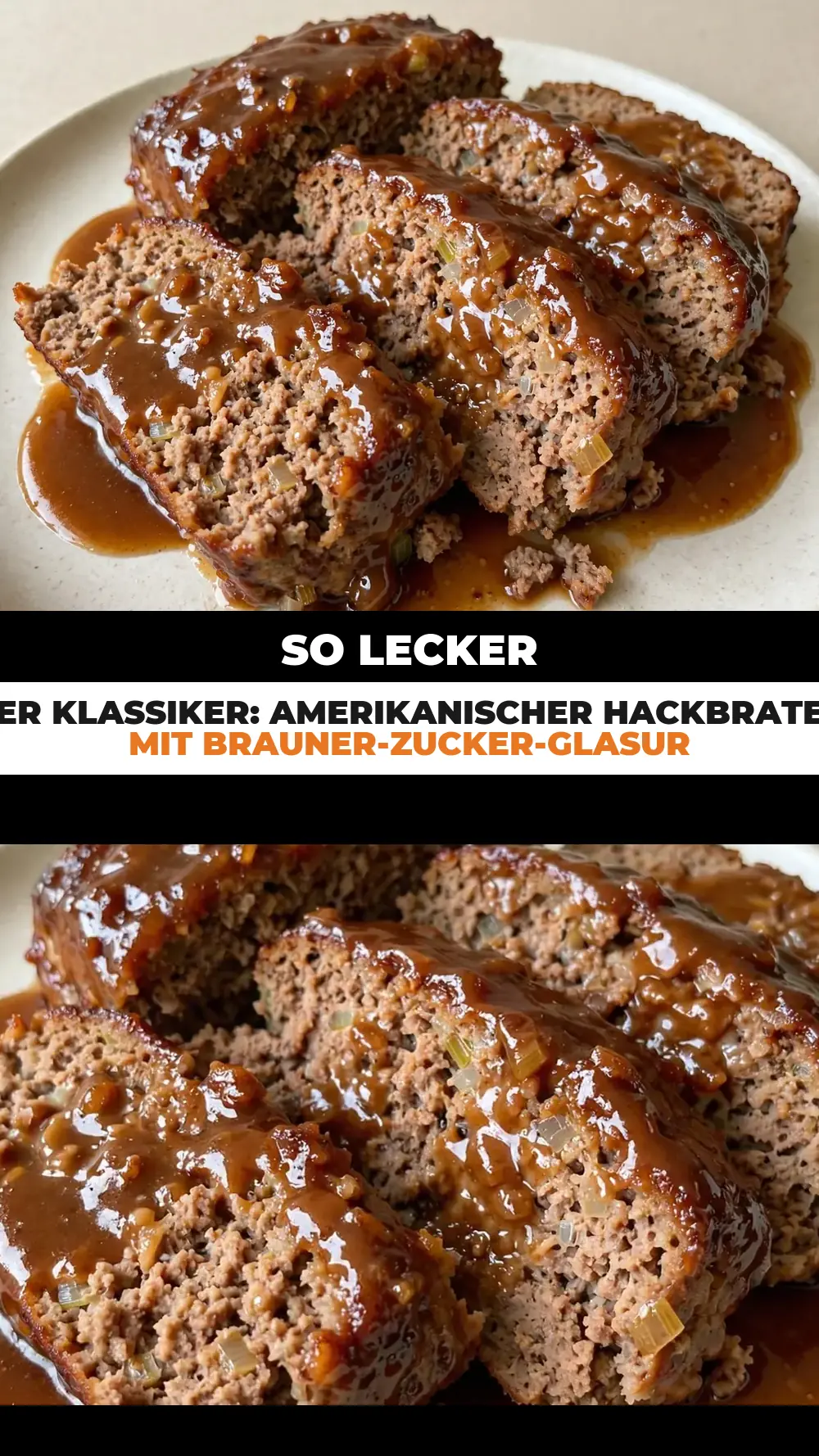 Save Classic American Meatloaf with Brown Sugar Glaze to Pinterest
