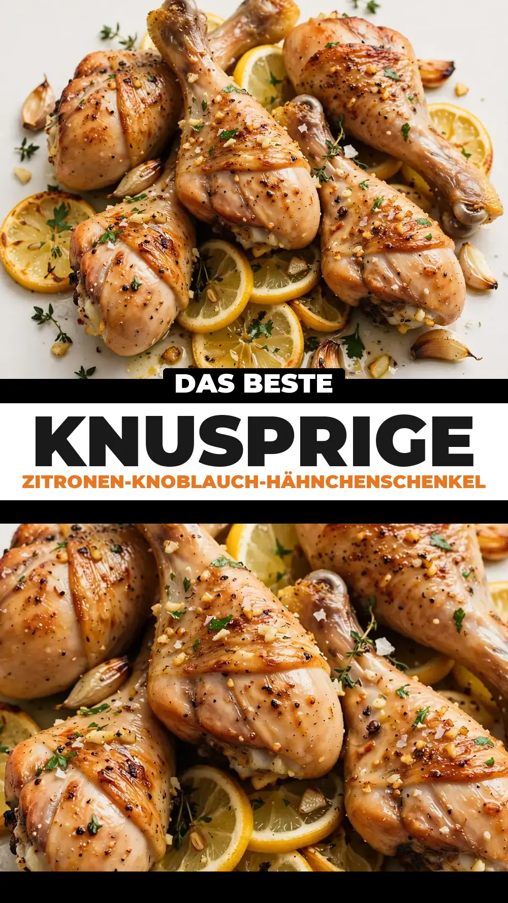 Save Lemon Garlic Baked Chicken Legs to Pinterest