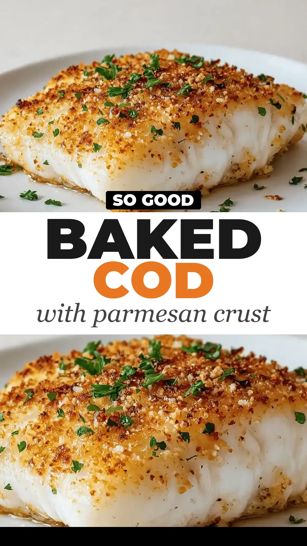 Save Baked Cod with Parmesan Crust to Pinterest