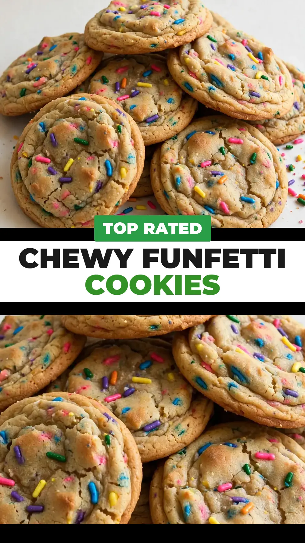 Save Chewy Funfetti Cookies to Pinterest