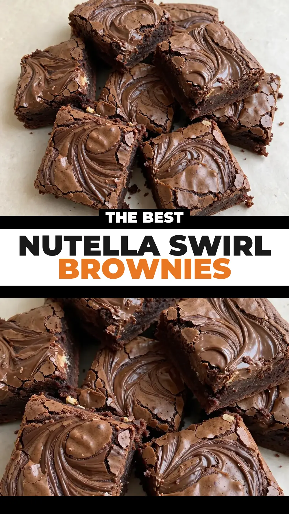 Save Nutella Swirl Brownies to Pinterest